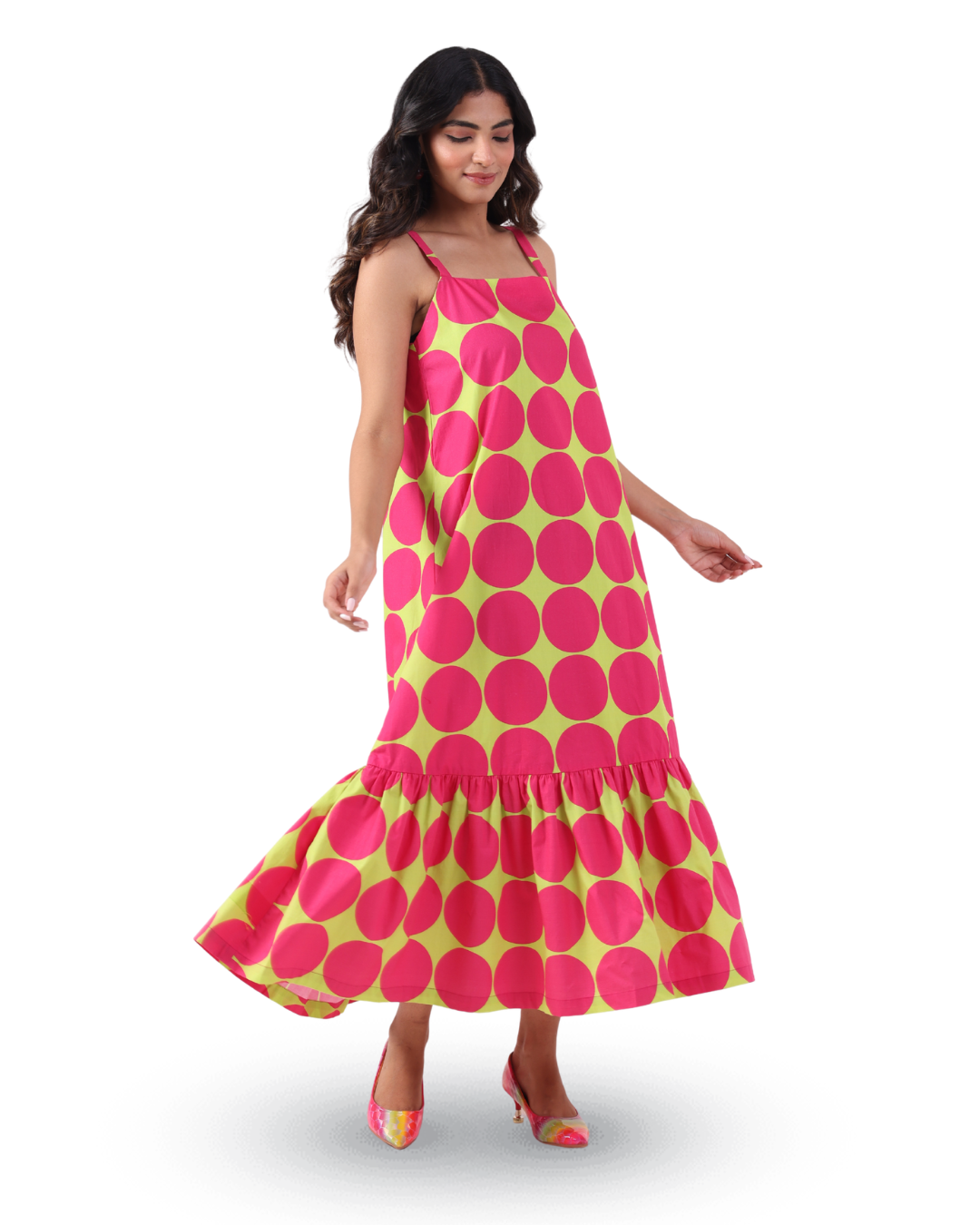 PLAY LUXE RUFFLE MAXI