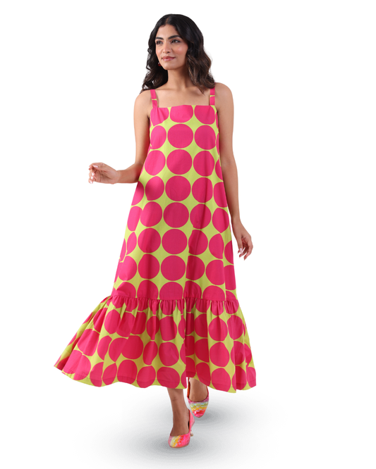 PLAY LUXE RUFFLE MAXI