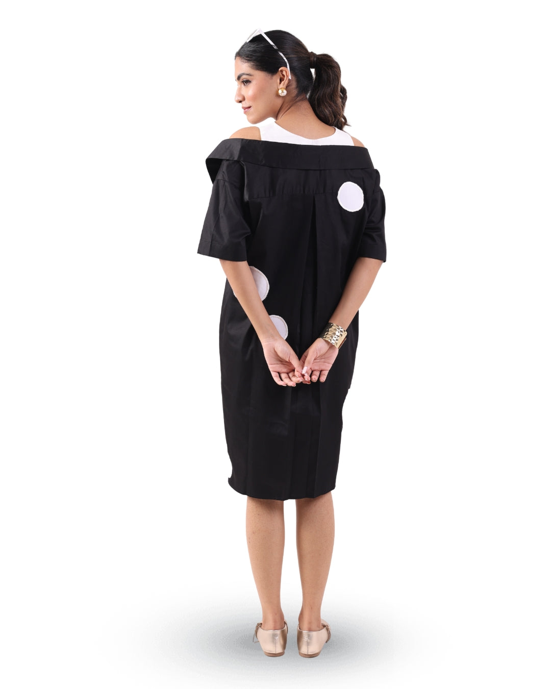 CITY NOIR ORBIT DRESS