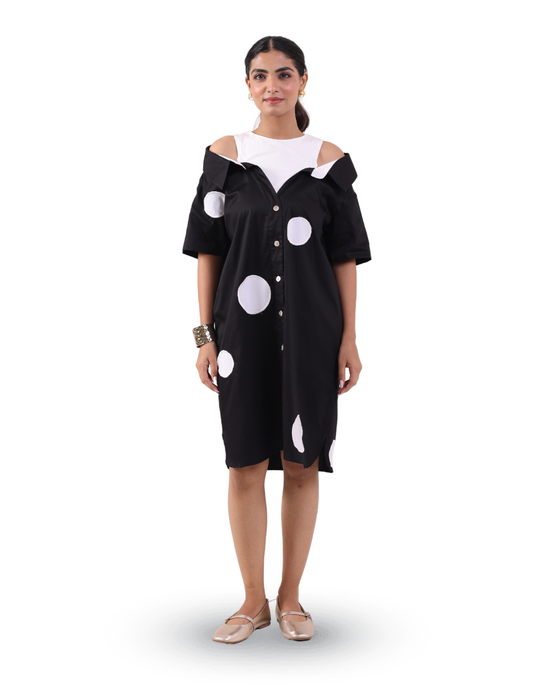CITY NOIR ORBIT DRESS