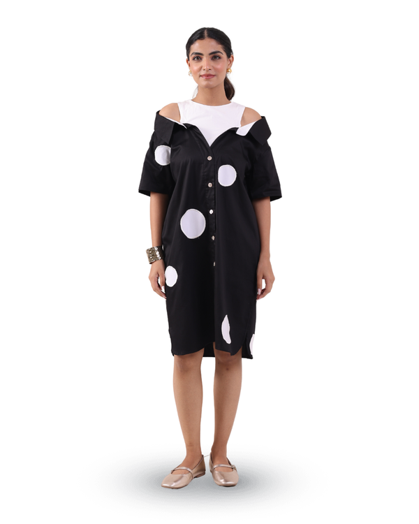 CITY NOIR ORBIT DRESS