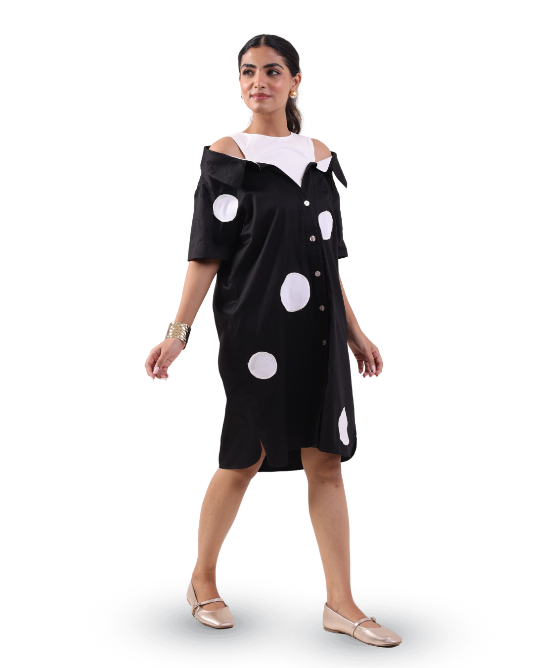 CITY NOIR ORBIT DRESS